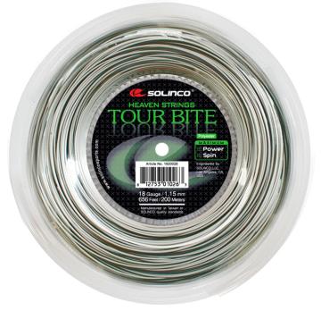 Solinco Tour Bite Saitenrolle 200m-Silber